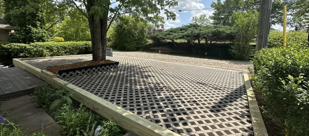 Turf Paver Driveway